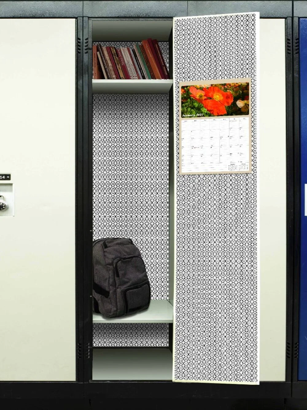 2026 - 2027 Calendar Magnetic Peel & Stick 18 Months 8.5